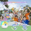 BUBOJOY Macchina Bolla per Bambini, Macchina Bolle Arcobaleno Automatica 2000+