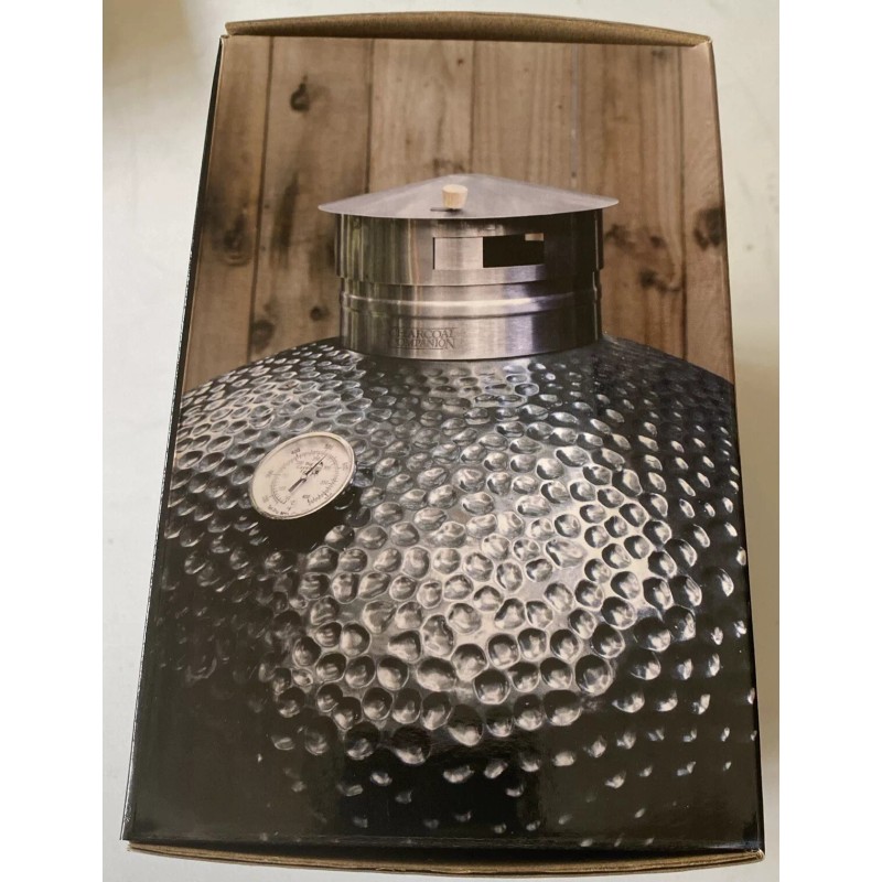 Charcoal Companion Chimney Cap for Kamado Big Egg Ceramic Grills