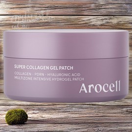 Arocell Eye Patch Eye Care Dark Circle Super Collagen Gel Patch 3 Pieces 60 Pieces / 아로셀 아이 패치 눈가 관리 다크서클 슈퍼 콜라겐 겔 패치 3개 60개입