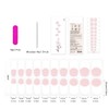 Tyuimhx Christmas Semi Cured Gel Nail Strips, 20 Pcs Winter