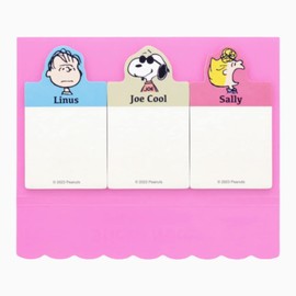 Sunstar Stationery Snoopy Sticky Notes, Die Cut, Peanuts Good Friends, Joe Cool S2837722
