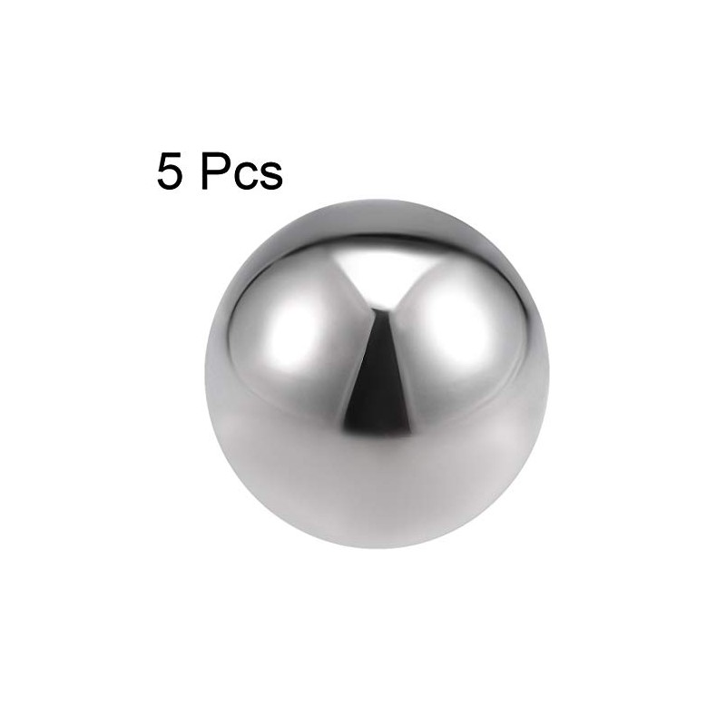 sourcing map 304 Stainless Steel Hollow Cap Ball for Railing