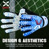 StrikoreX Soccer Goalkeeper Gloves for Kids Youth Football Goalie Gloves