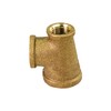Supply Giant CSSU1124 1-1/2''-Inch x 1-Inch Lead-Free Brass Reducing Tee
