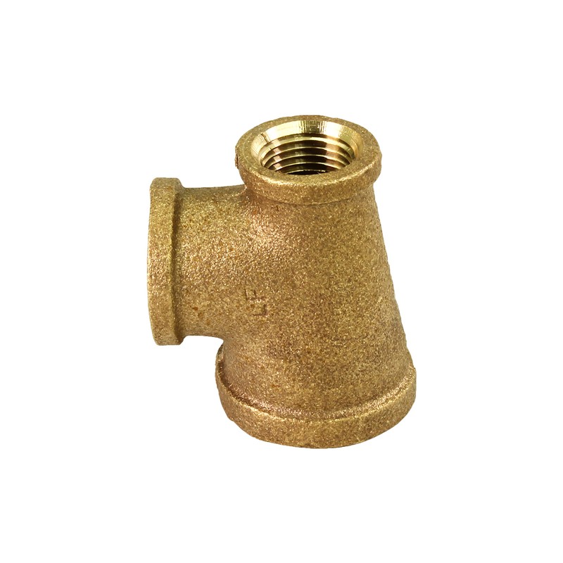 Supply Giant CSSU1124 1-1/2''-Inch x 1-Inch Lead-Free Brass Reducing Tee