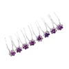 Frcolor Pack of 20 Wedding Bridal Rhinestone Hair Pins Beautiful