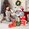 Frantis 20 Pack Stackable Christmas Gift Boxes, 3x3x3 Inches Decorations