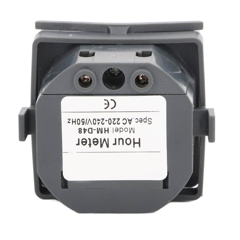 Hour Meter Digital Display Timer ABS Gauge 0‑999.99 Hours Timing