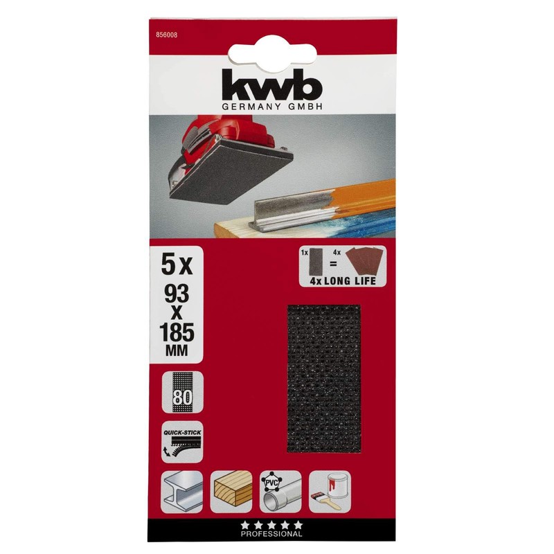 kwb Grid Cloth Sanding Paper, Grinding Grid Disc For Wet