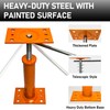 House Jacks for Leveling, 11"-17" Adjustable House Jack Post Basement