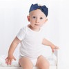 2 Pcs Baby Headband Wide Bow Soft Baby Turban Headband
