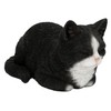 Vivid Arts Dreaming Cat Black & White Ornament – Peaceful