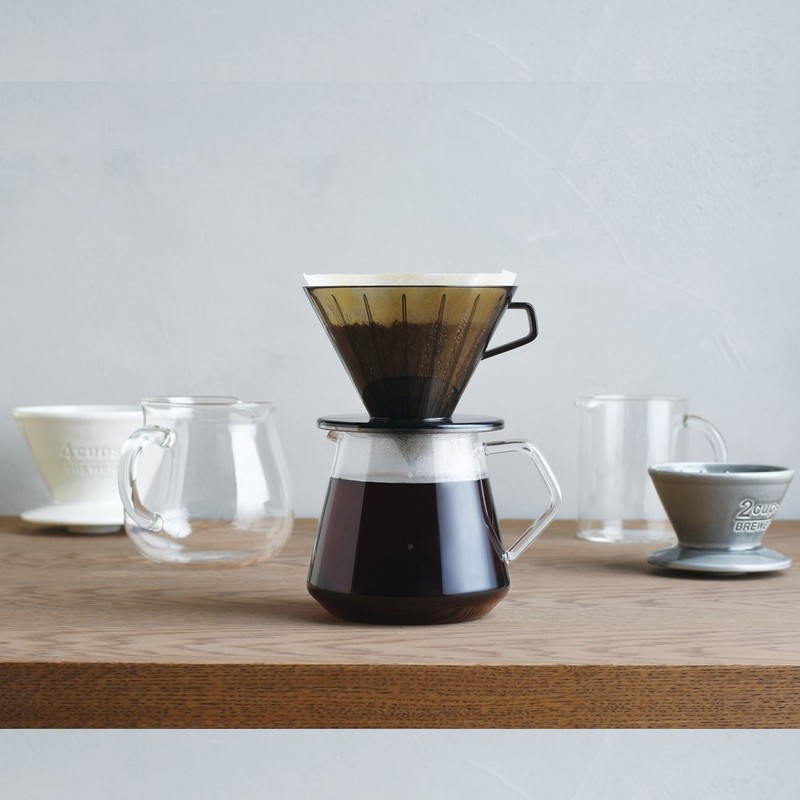 KINTO SCS 27656 Coffee Jug, 4 Cups, Graduated, Heat-resistant Glass,