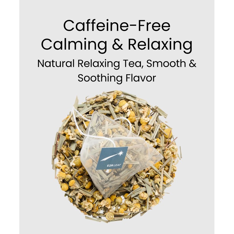 EZR Leaf Mint & Chamomile Herbal Tea 20 Pyramid Tea