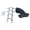 TRQ Front Brake Pad & Rotor Kit Brake Pads Brake