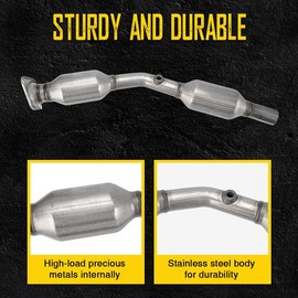 Cardelo Catalytic Converter Fit for Corolla 2003-2008, Vibe 2003-2008, Matrix 2003-2008, Exhaust Manifold w/Catalytic Converter Gaskets & Hardware