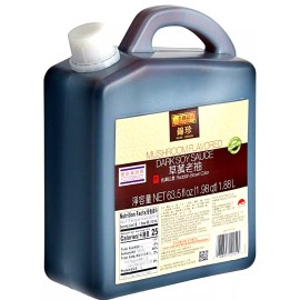 Lee Kum Kee Kum Chun Mushroom Flavored Dark Soy Sauce 63.5 oz Exp: 11/28/2025