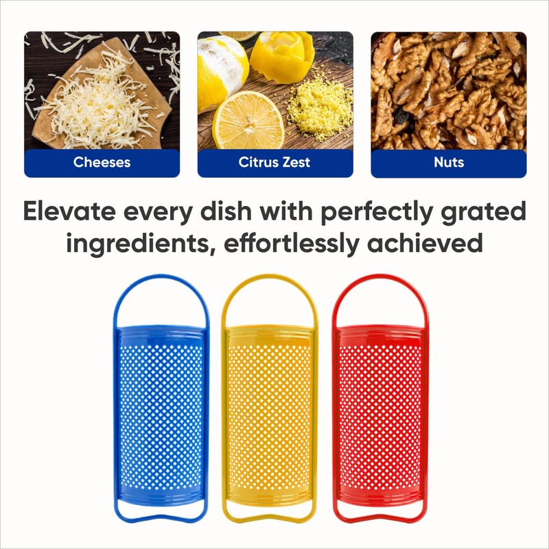 OFXDD Grater - Plastic Graters for Kitchen - Shredder with