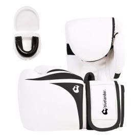 Bluelander 2 Guantes De Box Profesional Velcro Kickboxing 14-16oz