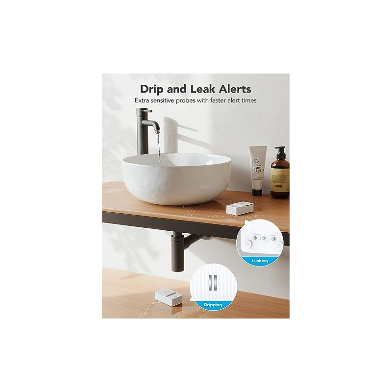 GoveeLife Smart Water Leak Detector with Long Range and Alerts