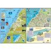 Franko Maps Cozumel Laminated Full Color Travel Wall Map