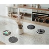 4 x Round Science Coasters - Chemistry Set Teacher Men