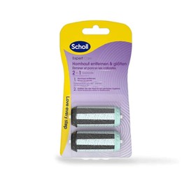 Scholl EXPERTCARE - Rullo di ricambio 2 in 1 per rimuovere e lisciare i calli - Ricarica per la rimozione dei calli elettrico di Scholl