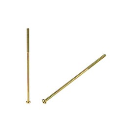 sourcing map M4 x 110mm Male Thread Phillips Pan Head Bolt Screw for Double Bed Furniture TV Rack Wall Hanging 5pcs