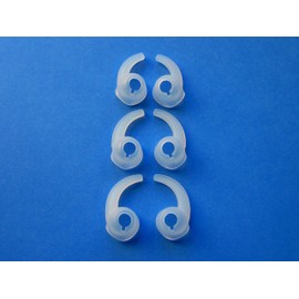 6pcs: 3 Pairs S/M/L Left and Right Side Ear Stabilizers Helper Eartips Compatible with Jaybird Bluebuds X in Ear Earphones Headphones