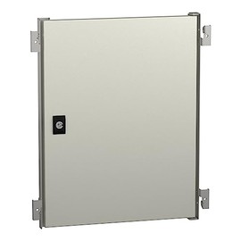 Schneider Electric nsypin54 Interior Door Cabinet Spacial Mural, 500 x Steel An 400, Depth Adjustable