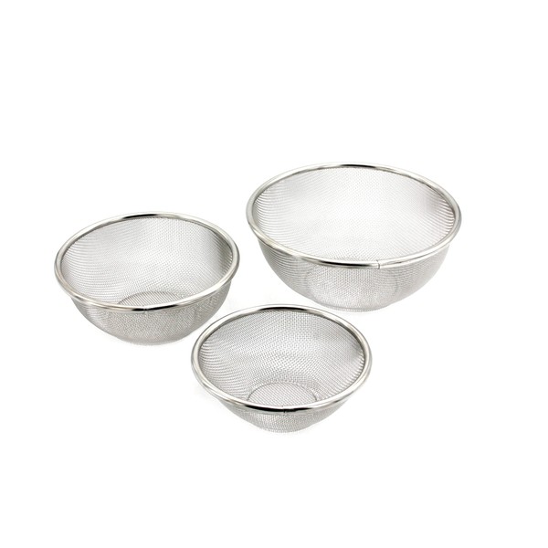 Made in Japan, 18-8 Stainless Steel Colander Colander Set (5.7