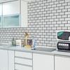 Art3dwallpanels 10-Sheet Peel and Stick Backsplash for Kitchen, 12''X12'' Peel