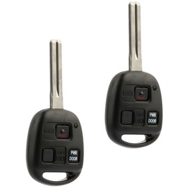 Key Fob Keyless Entry Remote fits 2004-2006 RX330 /2007-2009 RX350 / 2006-2008 RX400h (HYQ12BBT), Set of 2