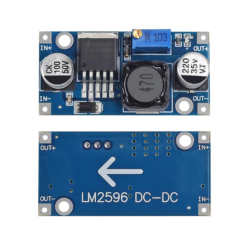 5 Pack LM2596 DC to DC Buck Converter 3.0-40V to