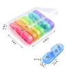 Weekly Pill Organizer 3 Times A Day, Portable 7 Day