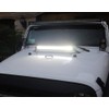 iJDMTOY Hood Mount 20-Inch LED Light Bar Kit Compatible with