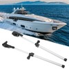 MUNEFE Support Rod, 2Pcs Rv Window Support Rod, Retractable Aluminum
