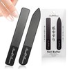Sun&Beam Nails Glass Nail File Nano Nail Buffers Crystal Shine
