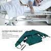 Patient Restraint Suit Prevent Tilting Front Back Secured Cotton Bed