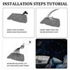 6W Small Size Car Twinkle Fiber Optic Starlight Headliner Kit,