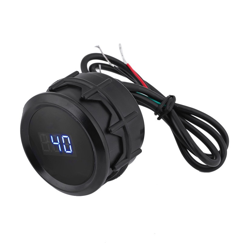 2 Inch 52mm Car Blue LED Digital Water Temperature Gauge