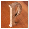 PL Wooden Alphabet Letter C'est La Vie Woody Alphabet H