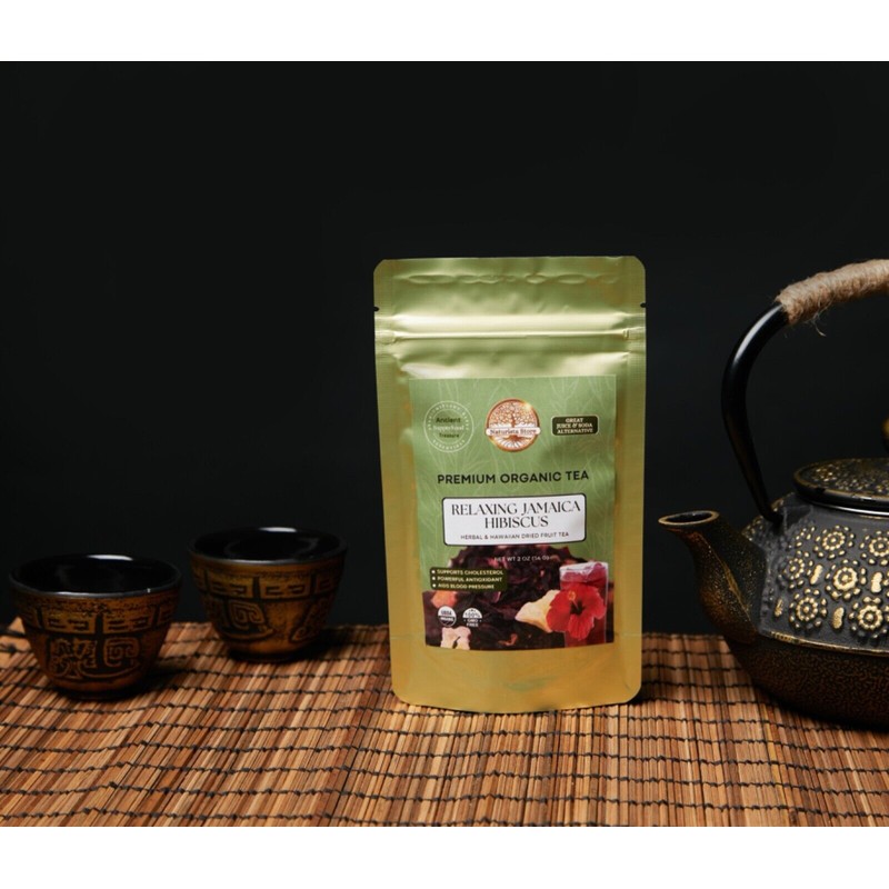 Naturista Store Organic Hibiscus & Hawaiian Dried Fruit Herbal Tea