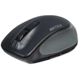 Buffalo BUFFALO Bluetooth BlueLED Premium Fit Mouse Medium Black BSMBB505MBK