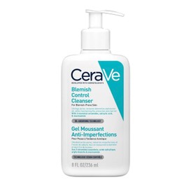 CeraVe Gel Limpiador Control Imperfecciones Para Piel con Tendencia al Acné, Día y Noche, con 2% de Ácido Salicílico, Repara la Barrera Protectora de la Piel, 236 ml