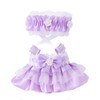 Purple Clothes for 17cm Dolls(No Doll Included) - Cute Doll