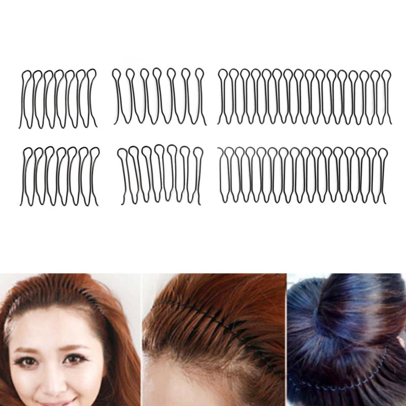 3 Set Veil and Wig Hair Accessories - Secure Combs,