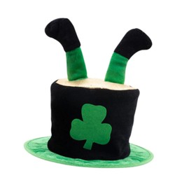 Perfeclan ST Patrick's Day Hat Headwear Topper Hat for Club Masquerade Cosplay Celebration