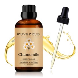 Wuvezrub Chamomile Essential Oil 30ML - 100% Pure and Natural Oils for Aromatherapy Diffuser - 1 Fl Oz/Chamomile
