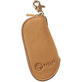 Leather Workshop PARLEY FE-11 Parley Key Case, Key Pouch, 4 Layers, Women's, Men's, Deerskin Leather, Brand, Car Keys, Smart Key, Compact, Cute, Fashionable, Camel